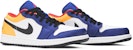 Air Jordan 1 Low 'Putih Deep Royal Biru' 553558-123