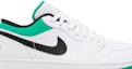 Order Air Jordan 1 Low 'Blanco Lucky Green' 553558-129