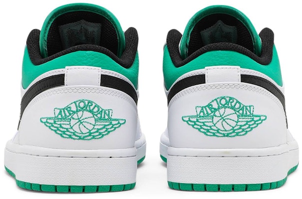 Air Jordan 1 Low 'Blanco Lucky Green' 553558-129 Details for Air Jordan 1 Low 'Blanco Lucky Green' 553558-129