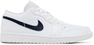 Buy Air Jordan 1 Low '白色深藍' 553558-114