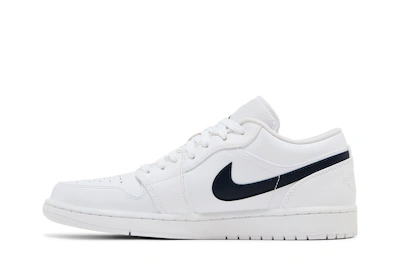 Air Jordan 1 Low 'White Obsidian' 553558-114