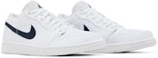 Cheap Air Jordan 1 Low '白色深藍' 553558-114