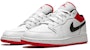 Air Jordan 1 Low 'Putih University Merah' 553558-118