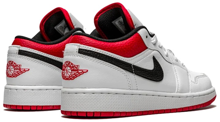 Air Jordan 1 Low 'White University Red' 553558-118 Shop Air Jordan 1 Low 'White University Red' 553558-118