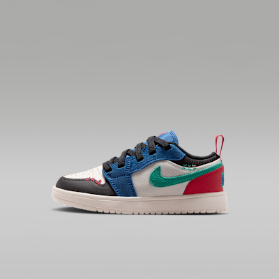 Air Jordan 1 Low ALT SE True Blue/University Red/Kinetic Green/Black IO2054-401