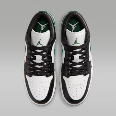 Air Jordan 1 Low Black/Gorge Green/Summit White 553558-047 Shop Air Jordan 1 Low Black/Gorge Green/Summit White 553558-047