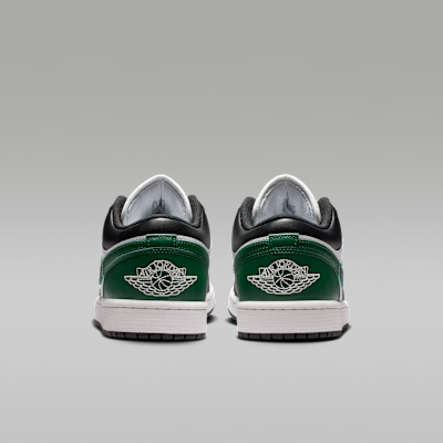 Details for Air Jordan 1 Low Black/Gorge Green/Summit White 553558-047