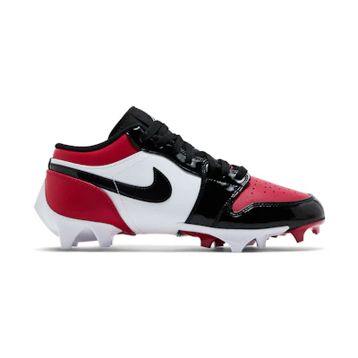 Jordan 1 Low Cleat 'Bred Toe'