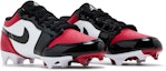 Cheap Air Jordan 1 Low Cleat 'Bred Toe' Lelaki FJ6245-601