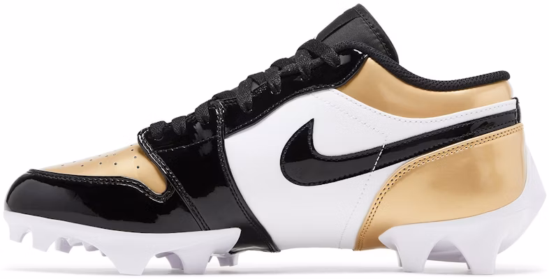 Air Jordan 1 Low Cleat 'Gold Toe' Emas FJ6245-701 Lookbook Air Jordan 1 Low Cleat 'Gold Toe' Emas FJ6245-701
