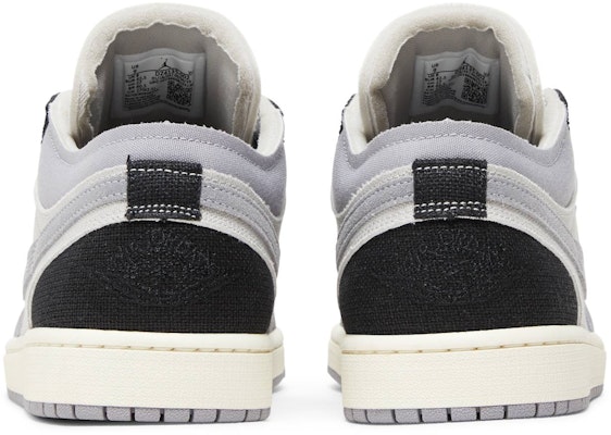 Air Jordan 1 Low Craft 'Cement Grey' DZ4135-002 Details for Air Jordan 1 Low Craft 'Cement Grey' DZ4135-002