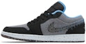 Lookbook Air Jordan 1 Low Crater 'University Blue' Lelaki DM4657-004