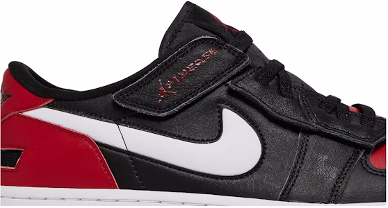 Lookbook Air Jordan 1 Low FlyEase '黑色健身紅' DM1206-066