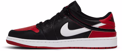 Shop Air Jordan 1 Low FlyEase '黑色健身紅' DM1206-066