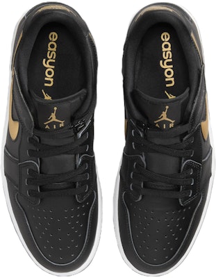 Air Jordan 1 Low FlyEase 'Hitam Emas Metalik' DM1206-071 Shop Air Jordan 1 Low FlyEase 'Hitam Emas Metalik' DM1206-071
