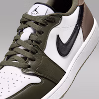 Sizing Air Jordan 1 Low G 高爾夫球鞋「白/中橄欖綠/卡其/黑」 DD9315-121