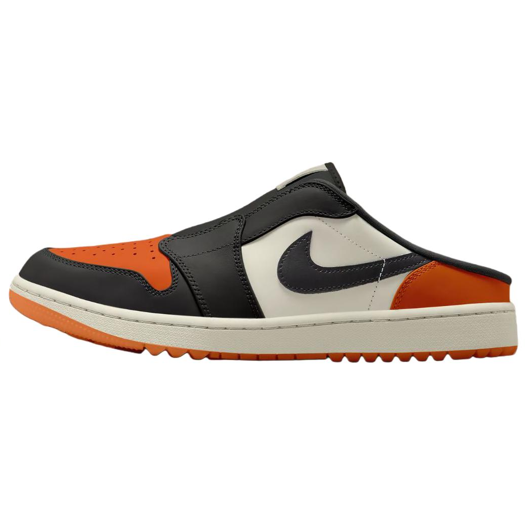Air Jordan 1 Low G Golf Shoes Black White Stylish and Versatile FJ1214-800