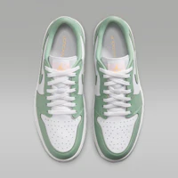 Shop Air Jordan 1 Low G 高爾夫鞋 蒸汽白/白色/橘色調/蒸汽 DD9315-008