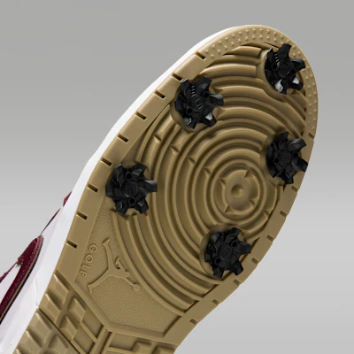 Air Jordan 1 Low G Spike Golf Shoes Dark Team Red/White/Khaki/Dark Team Red IQ3417-601 Sizing Air Jordan 1 Low G Spike Golf Shoes Dark Team Red/White/Khaki/Dark Team Red IQ3417-601