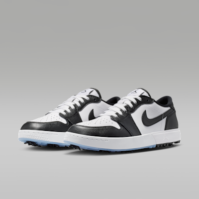 Details for Air Jordan 1 Low G Spike Golfschoenen Wit/Wit/Zwart IQ3417-101