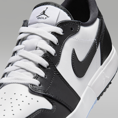 Cheap Air Jordan 1 Low G Spike Golfschuhe Weiß/Weiß/Schwarz IQ3417-101
