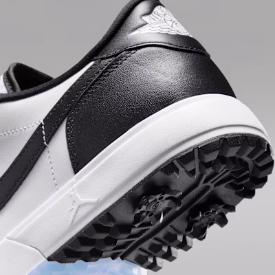 Air Jordan 1 Low G Spike Golfschuhe Weiß/Weiß/Schwarz IQ3417-101 1