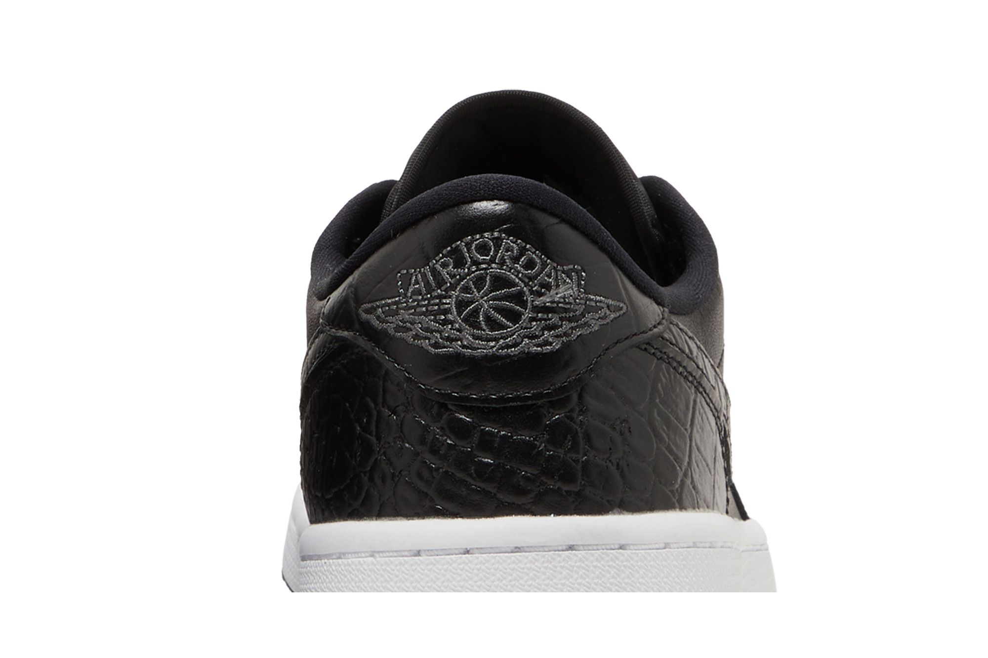 Cheap Air Jordan 1 Low 高爾夫 'Black Croc' DD9315-003
