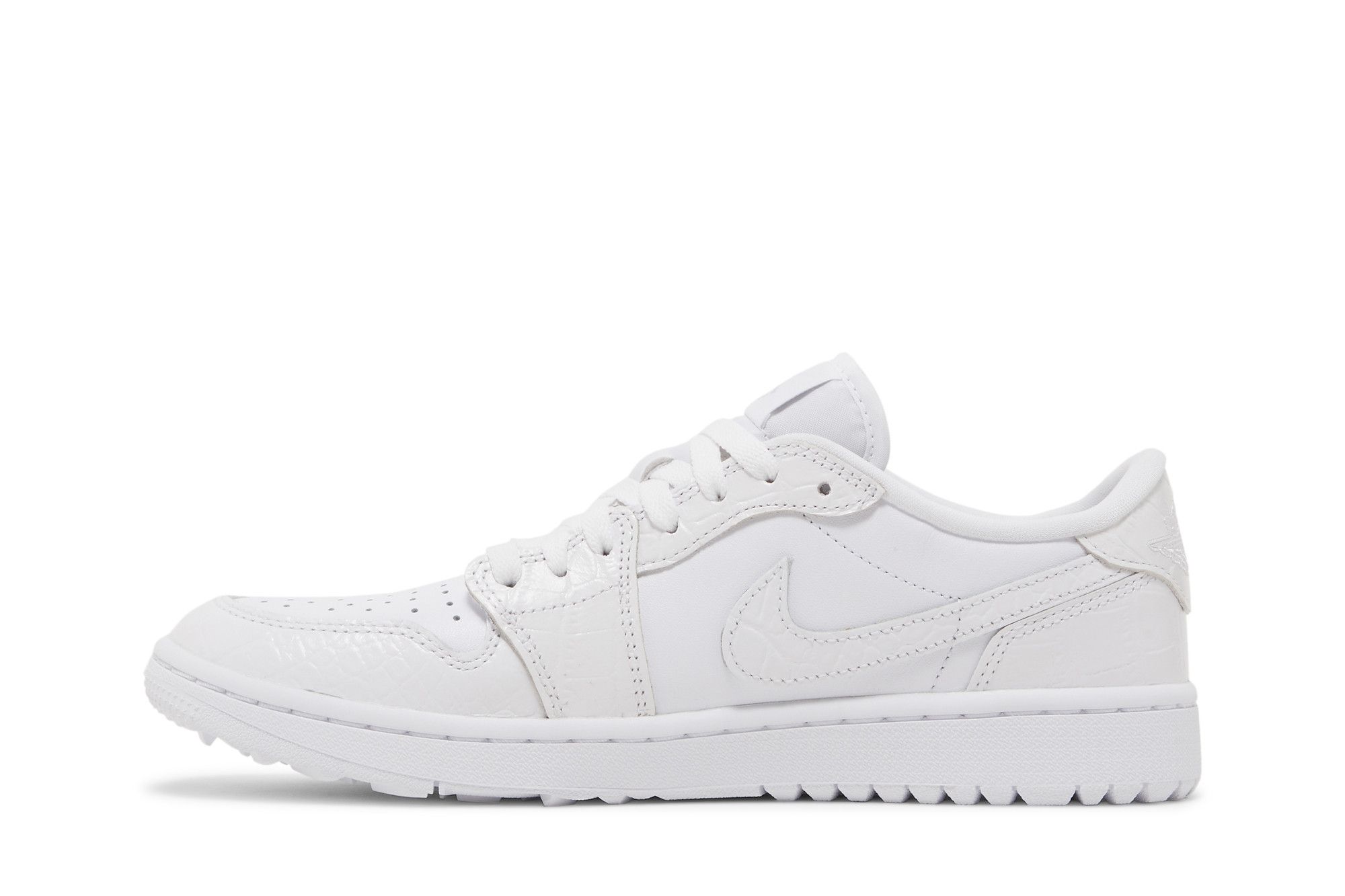 Shop Air Jordan 1 Low Golf 'Cocodrilo Blanco' DD9315-110