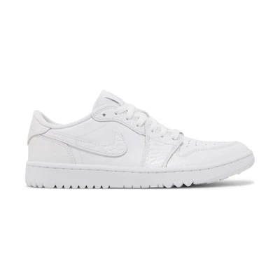 Jordan 1 Low Golf 'White Croc'
