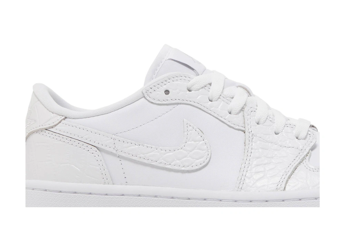 Air Jordan 1 Low Golf 'White Croc'