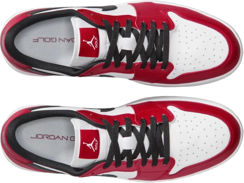 Air Jordan 1 Low Golf Spike ''Chicago'' Sepatu Golf IQ3417-600 Lookbook Air Jordan 1 Low Golf Spike ''Chicago'' Sepatu Golf IQ3417-600