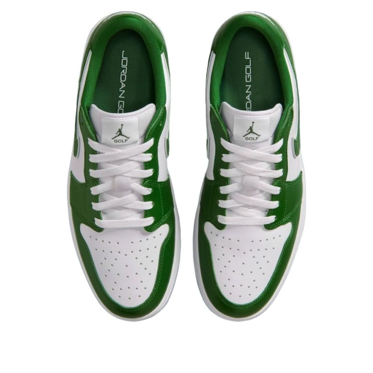 Lookbook エアジョーダン1 ロー ゴルフ スパイクド ''フォレストグリーン'' DD9315-300