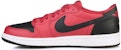 Air Jordan 1 Low OG 'Gym Red Black' Merah Hitam 705329-601