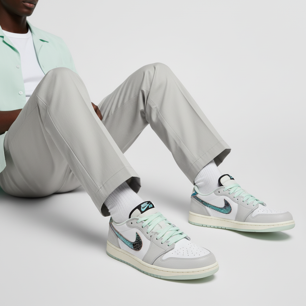 Order 에어 조던 1 로우 OG '뱀의 해' HF3144-100