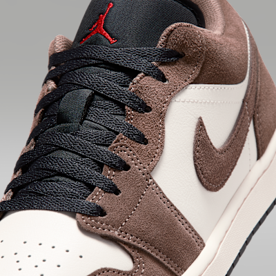 Sizing Air Jordan 1 Low 栗色/幻影白/奶油白/黑 553558-200