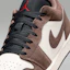 Sizing Air Jordan 1 Low 栗色/幻影白/奶油白/黑 553558-200