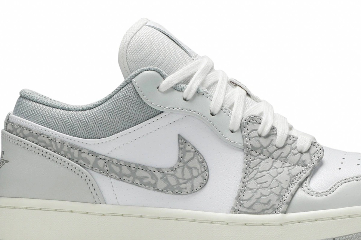Air Jordan 1 Low Premium 'Elephant Print'