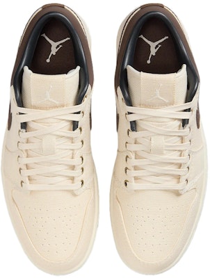 Air Jordan 1 Low Premium 'Ivory Baroque Brown' IB8058-110 Shop Air Jordan 1 Low Premium 'Ivory Baroque Brown' IB8058-110
