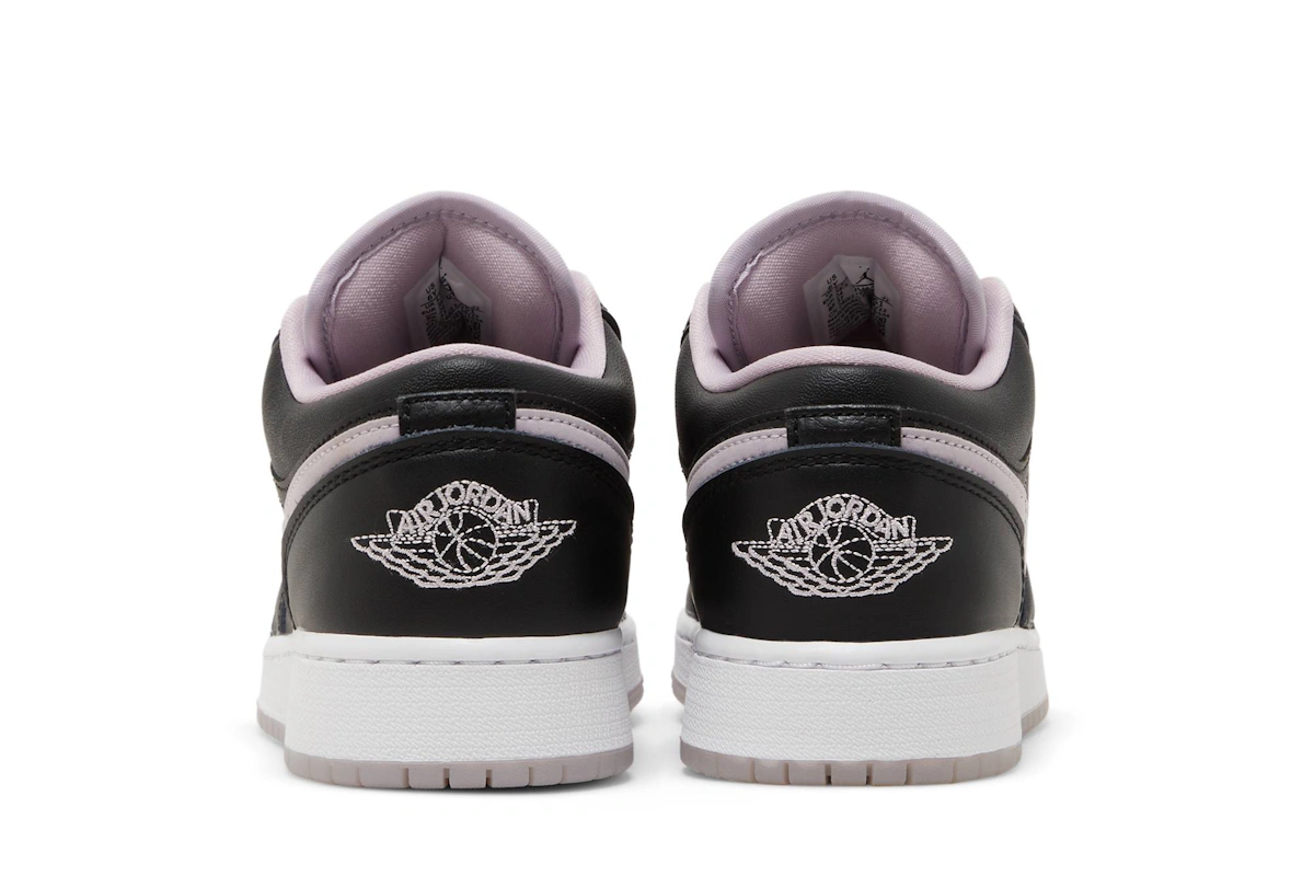 (Grade School) Air Jordan 1 Low SE 'Black Iced Lilac' DV1333-051