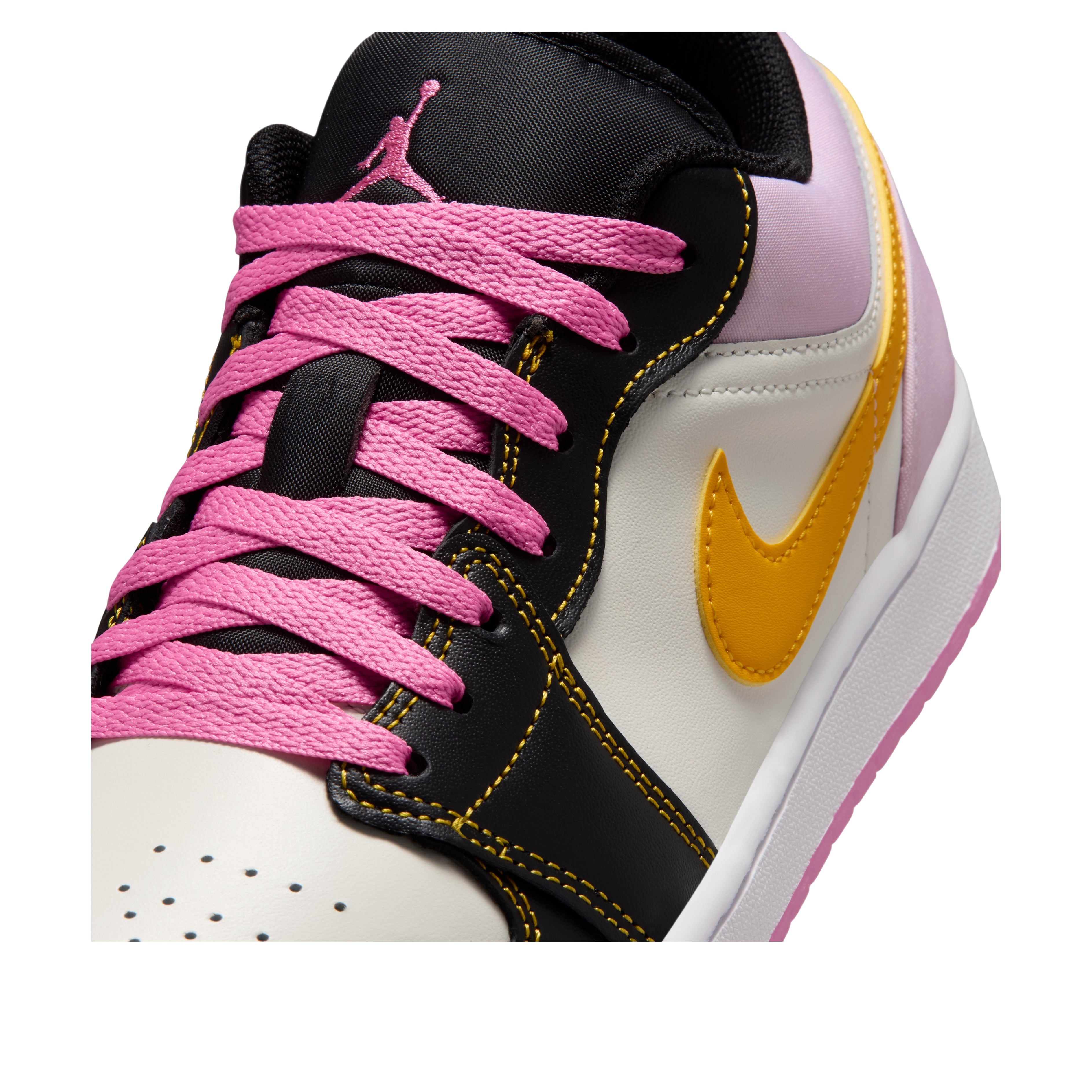 Details for Air Jordan 1 Low SE ''黑色米白粉红'' IV2442-010