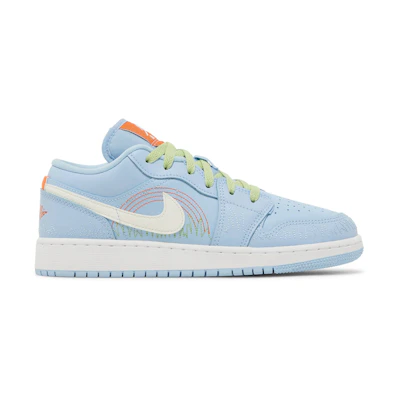 (GS) Jordan 1 Low SE 'Blue Stitch'