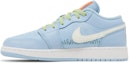 Lookbook (Kanak-Kanak) Air Jordan 1 Low SE 'Blue Stitch' DO8227-400