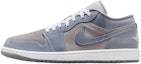Buy Air Jordan 1 Low SE 'Patent Cool Grey' Lelaki Kelabu Batu Bata HF3148-011