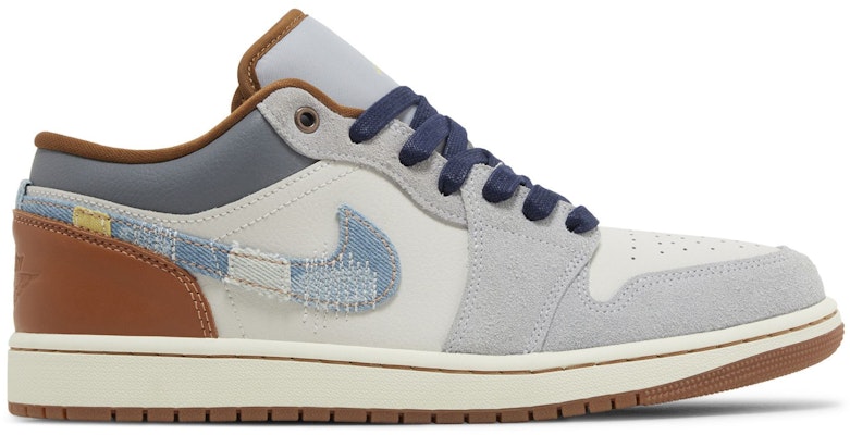 Air Jordan 1 Low SE 'Swoosh Denim Reparado' FZ5042-041 Buy Air Jordan 1 Low SE 'Swoosh Denim Reparado' FZ5042-041