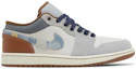 Buy Air Jordan 1 Low SE 'Swoosh Denim Reparado' FZ5042-041