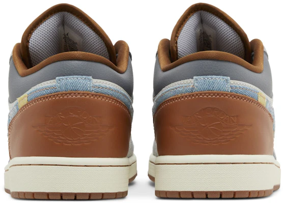 Air Jordan 1 Low SE 'Swoosh Denim Reparado' FZ5042-041 Sizing Air Jordan 1 Low SE 'Swoosh Denim Reparado' FZ5042-041
