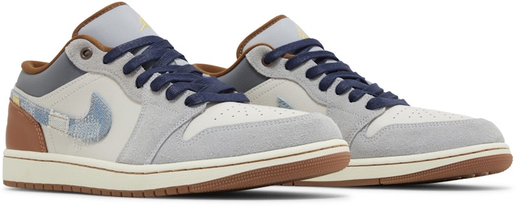 Air Jordan 1 低帮 SE '修复丹宁 Swoosh' FZ5042-041 Cheap Air Jordan 1 低帮 SE '修复丹宁 Swoosh' FZ5042-041