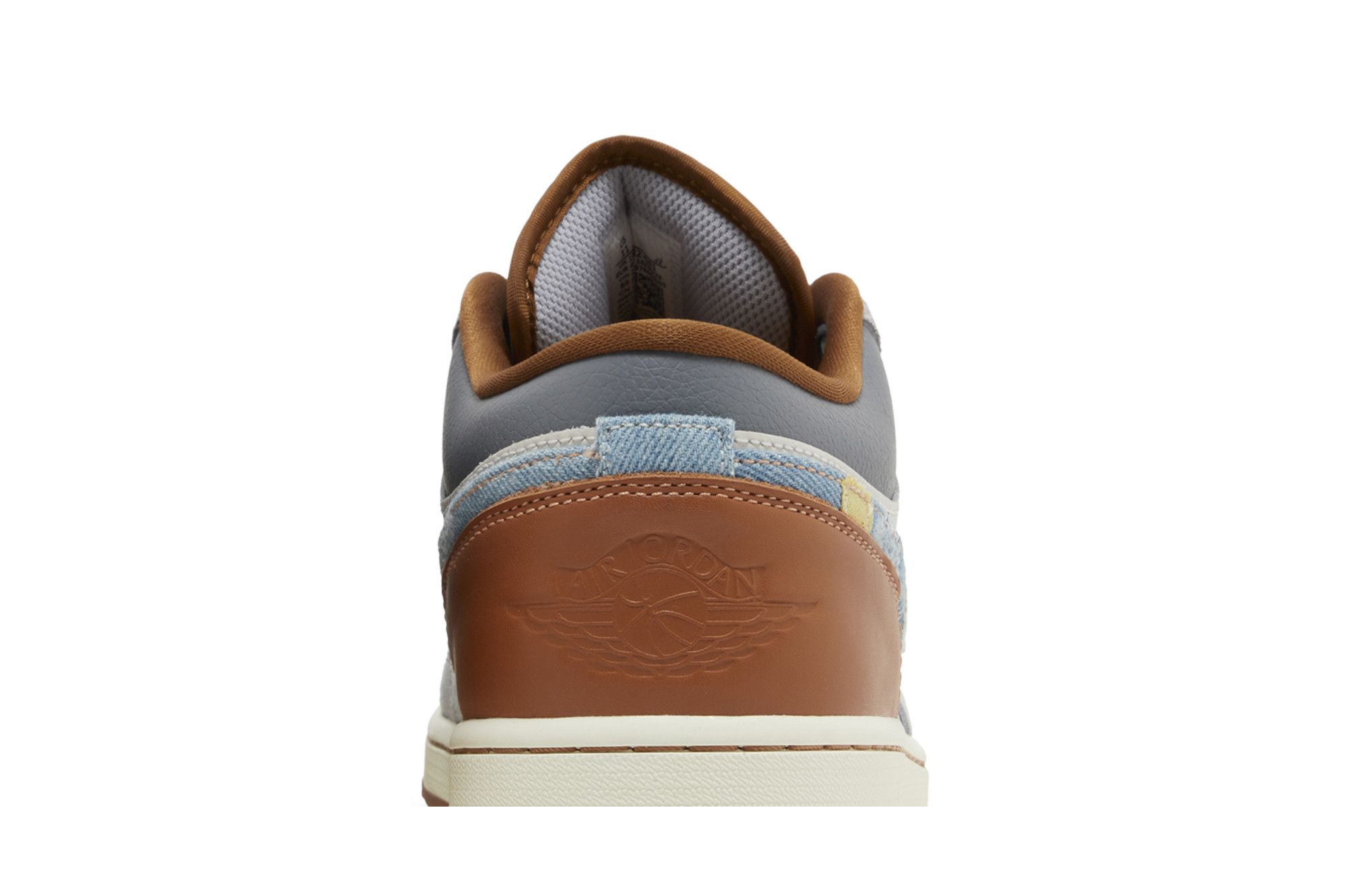 Cheap Air Jordan 1 Low SE 'Swoosh Denim Reparado' FZ5042-041