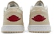 Air Jordan 1 Low SE 'Sail Rattan' Lelaki Nike Kasut FB7168-121
