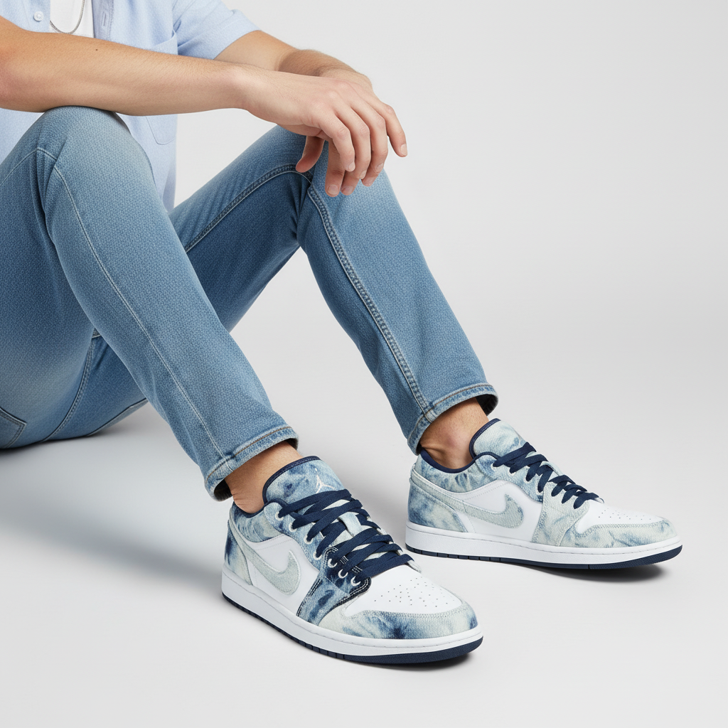 Order Air Jordan 1 Low SE 'Denim Tercium' CZ8455-100